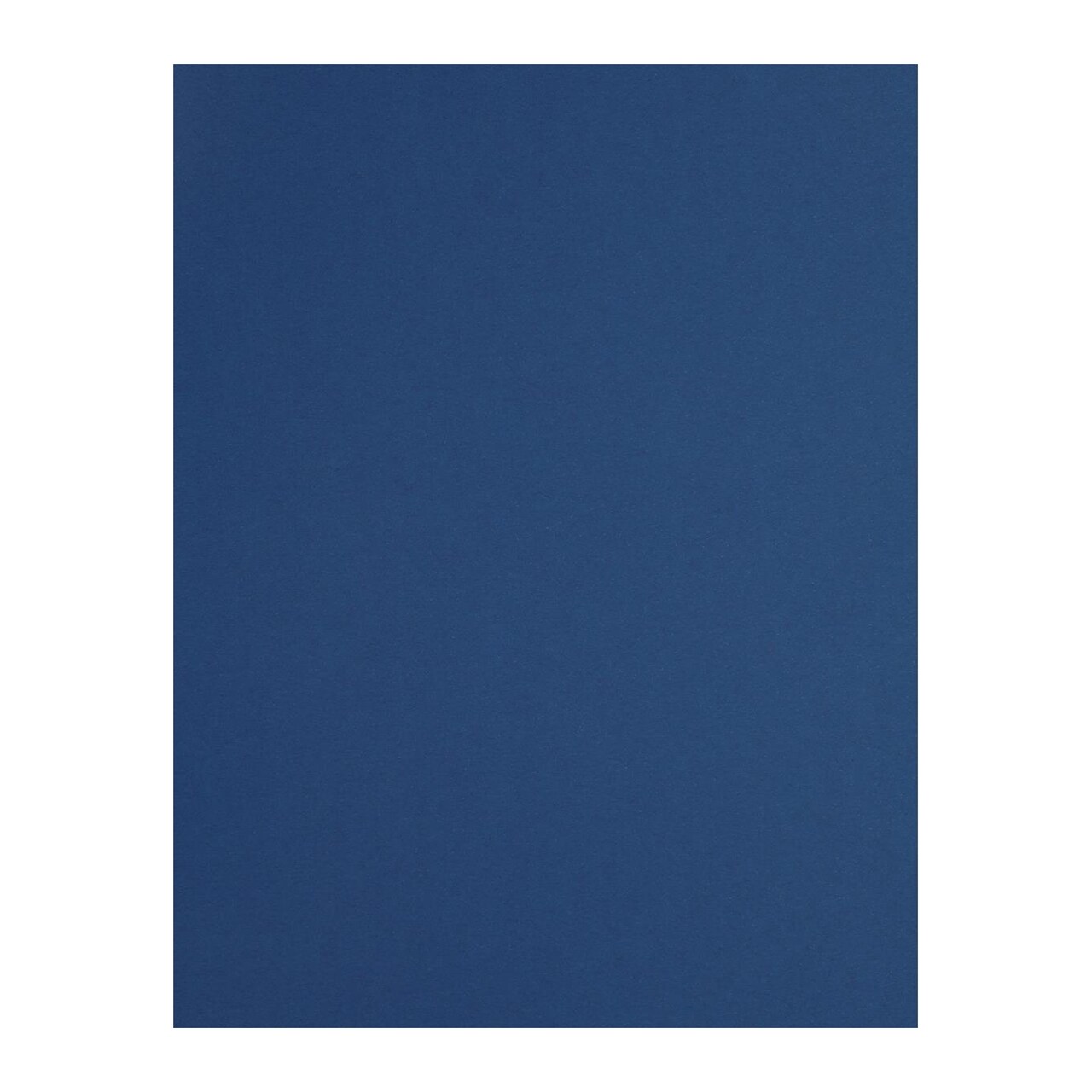 PA Paper Accents Heavyweight Smooth Cardstock 8.5" x 11" Deep Blue, 100lb colored cardstock paper for card making, scrapbooking, printing, quilling and crafts, 25 piece pack